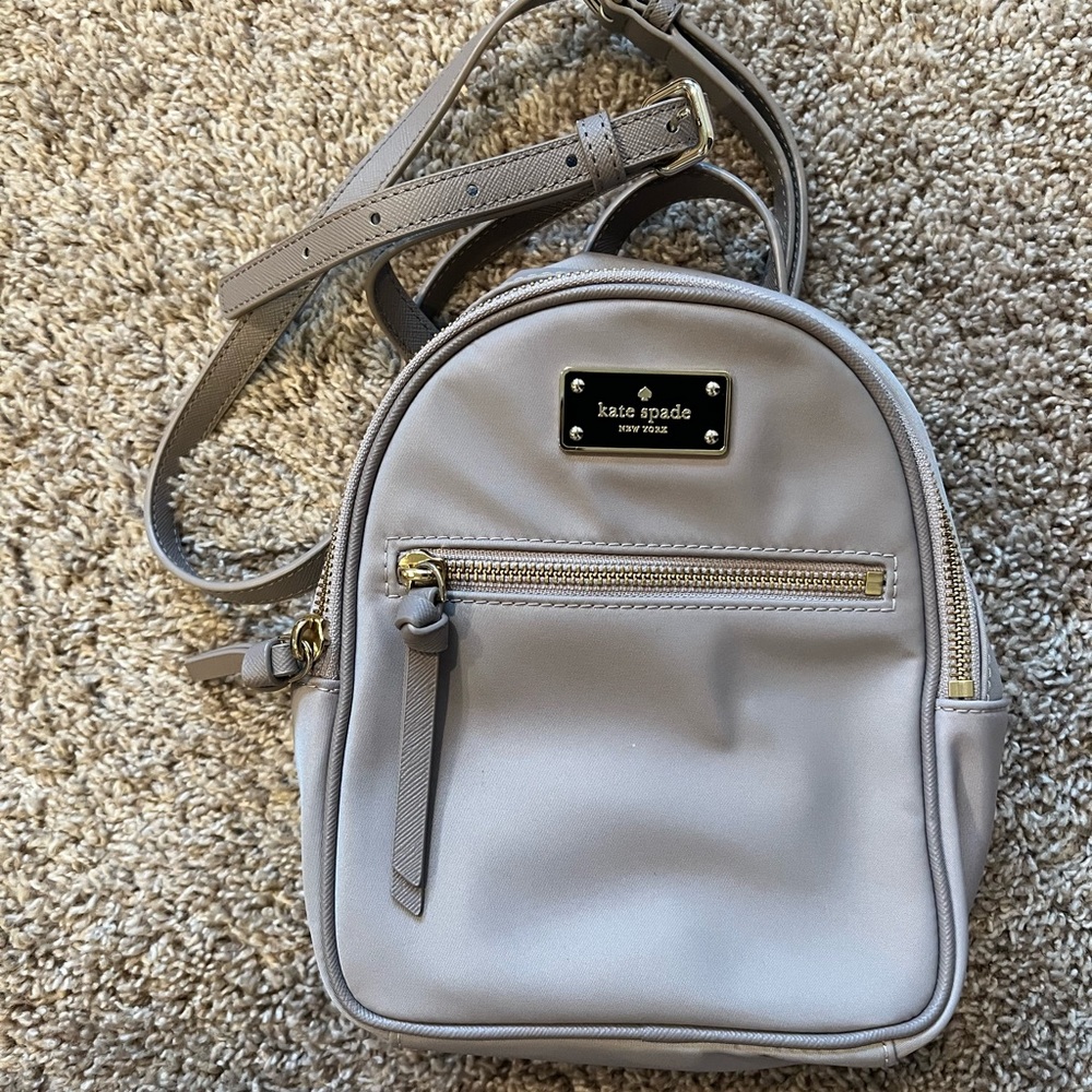 Small Kate spade backpack perfect condition